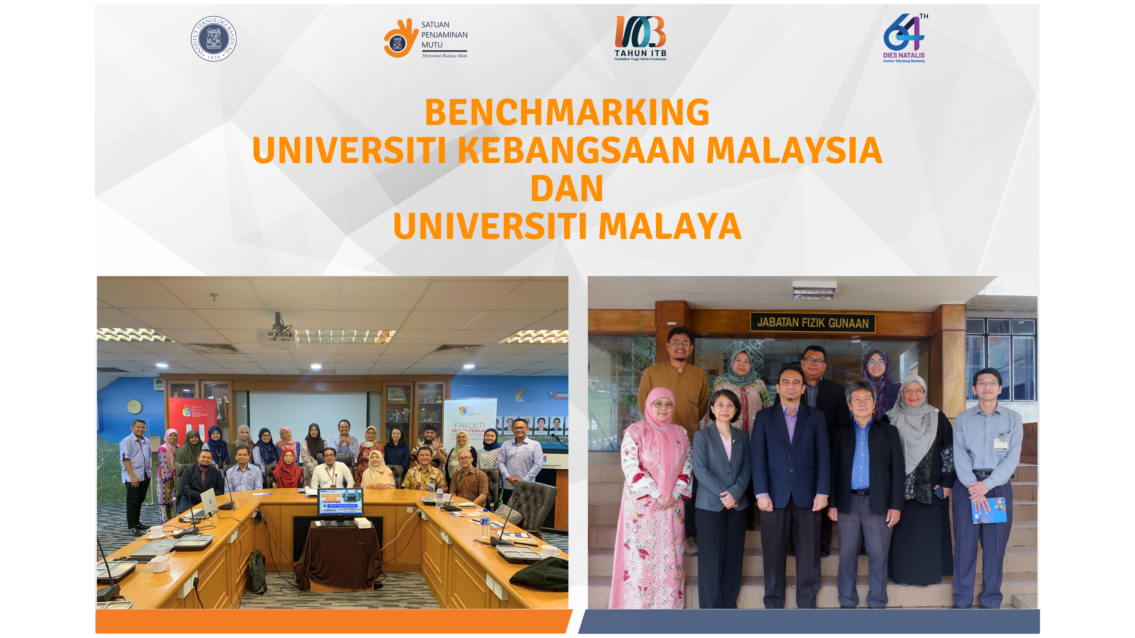 Benchmarking Universiti Kebangsaan Malaysia dan Universiti Malaya