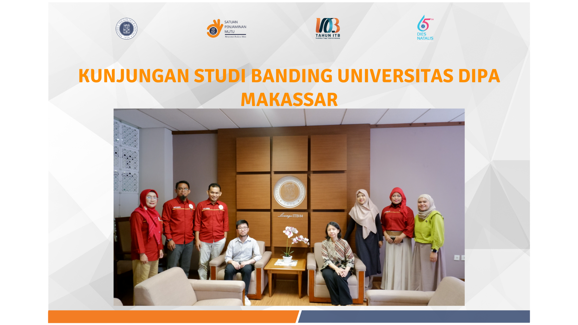 KUNGJUNGAN STUDI BANDING UNIVERSITAS DIPA MAKASSAR