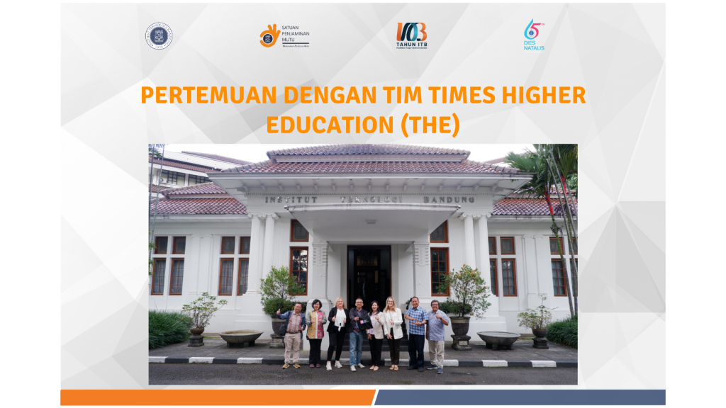 Pertemuan dengan Tim  Time Higher Education (THE)