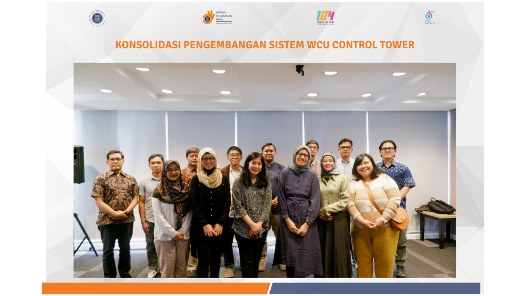 Konsolidasi Pengembangan Sistem WCU Control