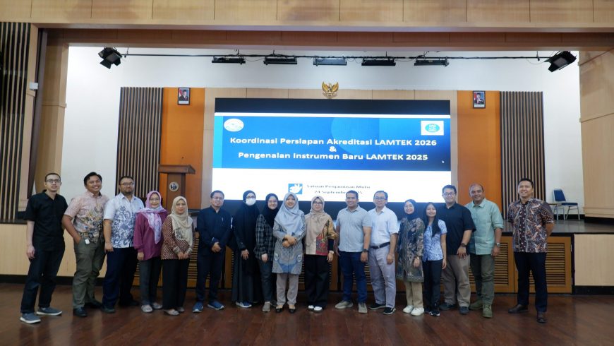 Persiapan Akreditasi LAM TEKNIK 2026, Langkah Strategis Menuju ITB Unggul